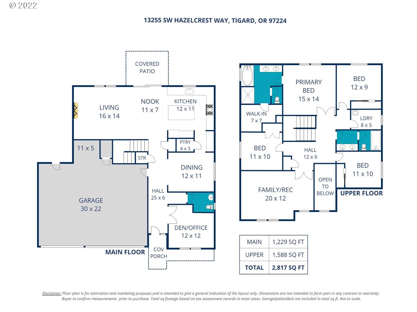 13255 SW Hazelcrest Way Tigard, OR 97224